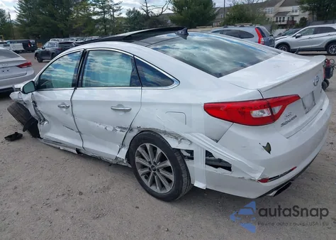 2016 Hyundai Sonata Limited из США, поврежденный, VIN 5NPE34AF2GH432108